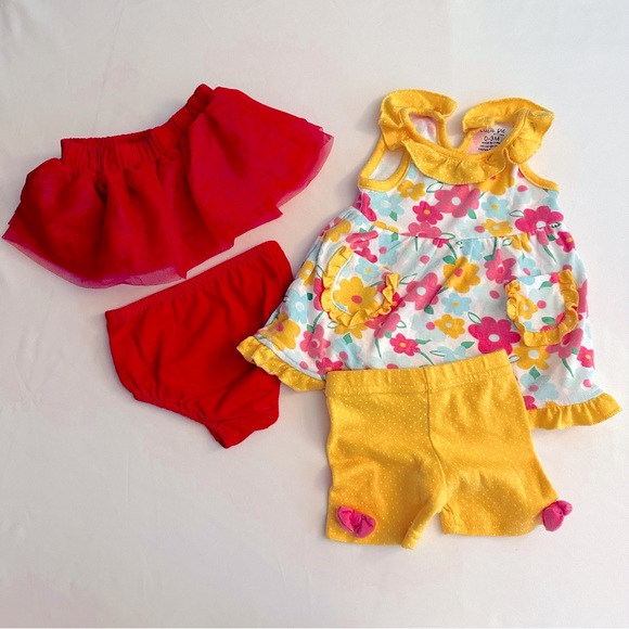Cat & Jack Other - Cutie Pie dress , shorts, & skirt set